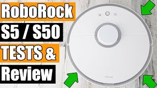 Roborock S5  S50 Review and TESTS  Xiaomi Robot Vacuum amp Mop [upl. by Dust]