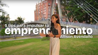 5 Tips para iniciar tu emprendimiento [upl. by Mulac]