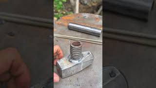 Make hammer handles from springs [upl. by Yraillih69]