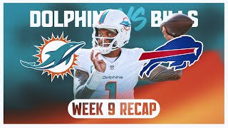 Miami Dolphins Vs Buffalo Bills Week 9 Recap Poyer Sold The Game [upl. by Yur490]