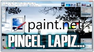 PaintNet  Tutorial  Parte 4  Herramientas Pincel Lapiz y Cubo de Pintura [upl. by Ardnuahsal533]