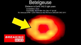 Betelgeuse Supernova BREAKING NEWS ITS GETTING HUGE 1252023 [upl. by Hseyaj810]