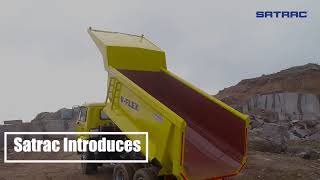 SATRAC 16 CuM UShape Rock body tipper on 10 wheeler [upl. by Aeduj]