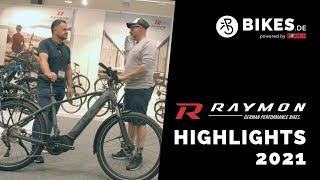 R RAYMON Highlights 2021  Bezahlbare Mountainbikes Trekkingbikes amp EBikes für die ganze Familie [upl. by Marozas]