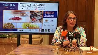 Novelda participa en Alicante Gastronómica 2024 Novelda Digital [upl. by Tia462]