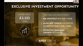 APEX TOKEN ZOOM MEET 190724 NEW UPDATE [upl. by Notlok]