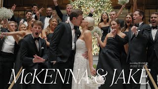 McKenna and Jakes Winter Wedding At The Adolphus Hotel  Wedding Film Trailer [upl. by Torp722]