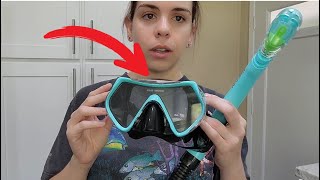 The Best Snorkel and Mask I Have Used Experienced Snorkelers Review [upl. by Edlihtam]