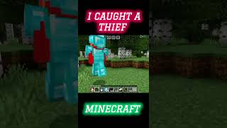 I caught a dimond block theft in Minecraft 🤣 10million trend freefireindia aloneff shorts [upl. by Dlonyar]