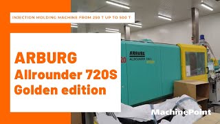 ARBURG Allrounder 720S Golden edition Injection molding machine from 250 T up to 500 T  ARBURG [upl. by Mcwilliams]