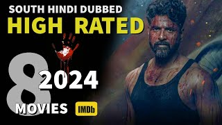 Top 8 Highest Rated South Indian Hindi Dubbed Movies On IMDb 2024  Part 1 [upl. by Sapowith]