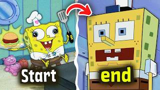 SpongeBob SquarePants From Beginning to End in 27 Min Patricks story amp Squidward and Mr Krabs [upl. by Kunin]