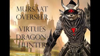 Mursaat Overseer  Virtues Dragonhunter  PUG Guild Wars 2 Raids [upl. by Yesnnyl597]