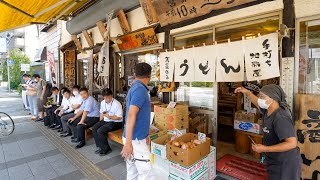 埼玉）朝１０時から大行列→わずか２時間半で完売の爆売れうどんがハンパない丨Udon Noodles Restaurant in Japan [upl. by Alema296]