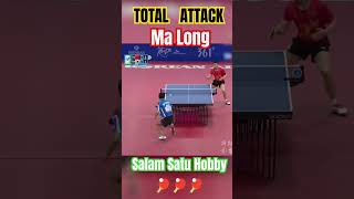 Total Attack Ma Long worldtabletennis pingpong tabletennis tabletennisplayer sports [upl. by Adlen]