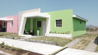 Alcaldía de Managua presenta las casas modelo del reparto Mirador Xolotlán [upl. by Saidee]