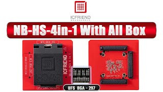 How TO Connect UFS IC VIA NBHS4in1 Socket With All Box [upl. by Acimad623]