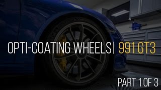 Center Lock Wheel Removal amp Opti Coating 911 GT3 Wheels Video 1 of 3 [upl. by Gerrie]