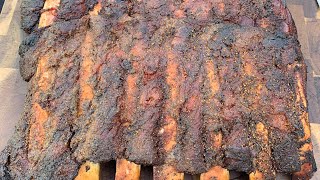 How to smoke beef and pork ribs on offset smoker￼ [upl. by Ysabel]