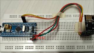 Interfacing ESP8266 with STM32F103C8 Creating a Webserver [upl. by Bornstein]