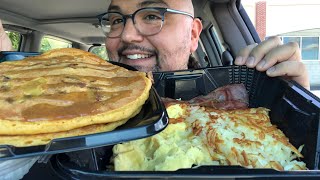 NEW Denny’s Pumpkin Pecan Pancakes 🎃🥞 [upl. by Norrehc574]