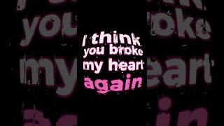 You Broke My Heart Again 🎶 Teqkoi amp Aiko  lyriclymedia song music youbrokemyheartagain [upl. by Ainigriv713]