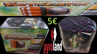 Weco 2018 DETONATOR Batterie 5€ Pyroland [upl. by Nahtan159]