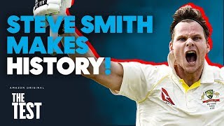 Steve Smith Makes Ashes Test History with BACKTOBACK 100s [upl. by Rodrique369]