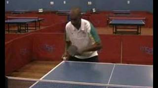 Table Tennis Backhand Push Lesson [upl. by Buhler]