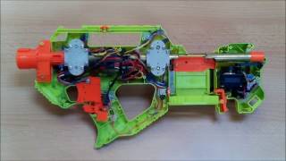 Nerf Rayven with Arduino and brushless motors [upl. by Jessika]