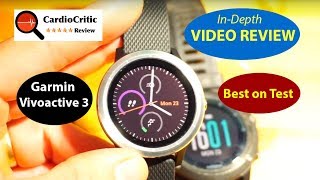 Garmin Vivoactive 3 Review  possibly the best all round Fitness Watch of 2018 [upl. by Beaufert623]