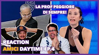 Falsa e Disonesta la nuova prof  Reaction al Daytime di Amici ep4 [upl. by Aramit]