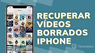 NUEVO cómo recuperar vídeos borrados iPhone 2021 [upl. by Narot]