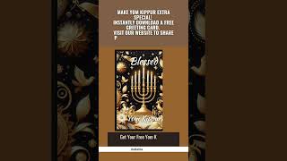 Yom Kippur Greeting Card Free PDF – Instantly Download for a Thoughtful Greeting shortsyoutube [upl. by Astri]