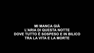 The Giornalisti  Tra la strada e le stelle  TESTO [upl. by Aikas]