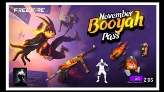 November mont booya pass😦freefire impossibled viralvideo [upl. by Iniretake616]