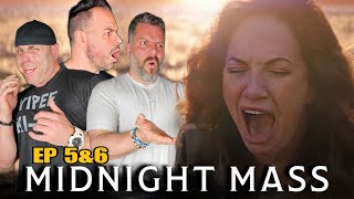 This is getting WILD First time Watching Midnight Mass ep 5 amp 6 reaction [upl. by Ariahay488]