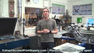 How To Screen Print TShirts Dye Vs Pigment Inkjet Inks For Film Positives [upl. by Eniamurt620]