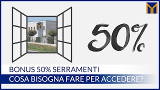 Ecobonus infissi al 50 Come funziona [upl. by Sebbie836]