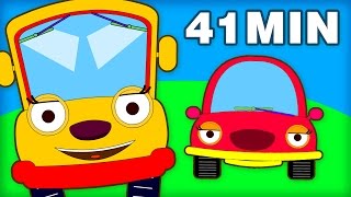 Wheels On The Bus NEW VERSION  And Many More Nursery Rhymes for Children by Teehee Town [upl. by Akirdna370]