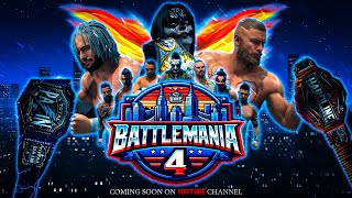 WWE 2K24  UWF  PPV BattleMania 4  MatchCard [upl. by Lotsyrc406]