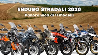 ENDURO STRADALI 2020 PANORAMICA DI 11 MODELLI [upl. by Friedlander]