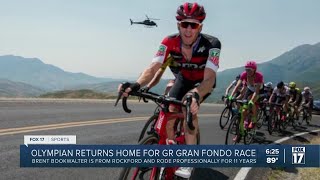 Olympian returns home for GR Gran Fondo race [upl. by Rhonda]