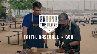 Faith Baseball amp Barbecue with World Series Champion Evan Carter  Around the Plate S1 EP 5 [upl. by Ranilopa951]