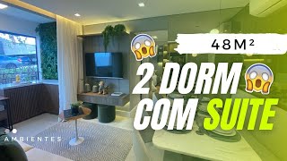 Tour pelo apartamento 48m²  VIVAZ PRIME BELEM [upl. by Davide345]