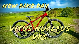 Vitus Nucleus VRS 275 2022  New bike day for Kaden [upl. by Adaj]