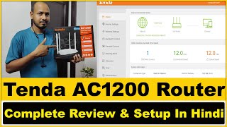 how to configure tenda ac5  tenda ac5ac1200 router setup [upl. by Akinas872]