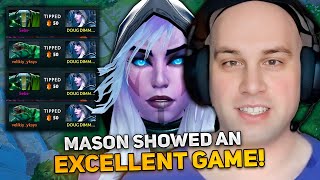 MASON SHOWED AN EXCELLENT GAME on DROW RANGER CARRY [upl. by Kered]