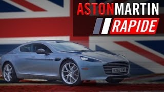 Aston Martin Rapide S  AUTO EXOTICA FIRST DRIVE [upl. by Noirb]