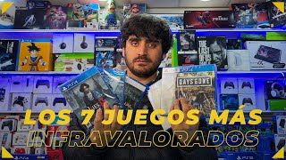 LOS 7 JUEGOS MÁS INFRAVALORADOS DE PLAYSTATION 🎮 [upl. by Ablasor]